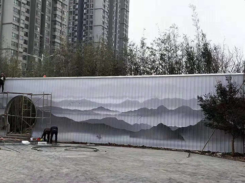 夾畫玻璃