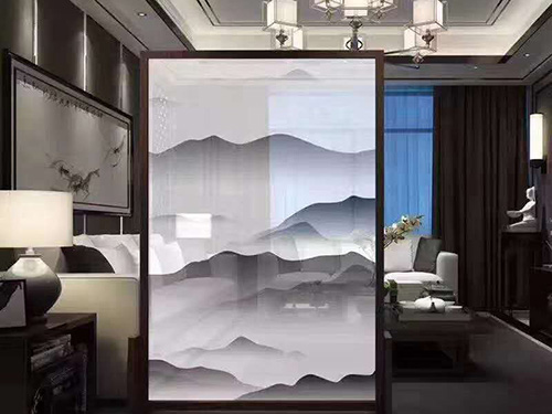 夾畫玻璃